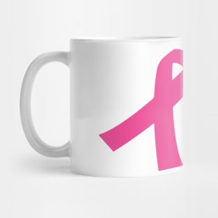 Brave and Strong - Breast Cancer Awareness Pink Cancer Ribbon Support Mug